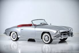 Initially, the first 300 sl was a grand prix racing car built in 1952 with no intention of developing a street version. Used 1957 Mercedes Benz Sl Class 190sl For Sale 174 900 Motorcar Classics Stock 1368
