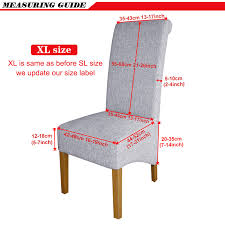The chairs are mounted on four angled wooden legs, and. Modern Wooden Dining Chair Cover Europe Style Big Size Solid Color Seat Cover Ebay