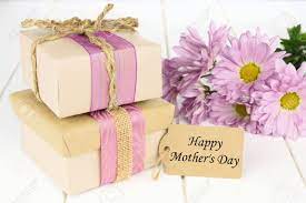 All moms deserve to be celebrated on mother's day. Handmade Gift Boxes With Happy Mothers Day Tag On White Wood Stock Photo Picture And Royalty Free Image Image 38766297