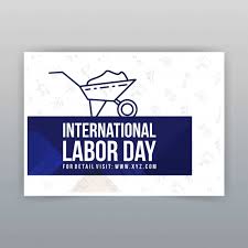 Maybe you would like to learn more about one of these? Free Vector Labor Day Typographic Design With Blue Theme Vector