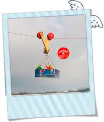 Sie soll sich 1m strecken und zu einer aussichtsplattform führen. Kleine Seilbahn Zum Selberbauen Babygeschenke Taufgeschenke Kinderladen Munchen