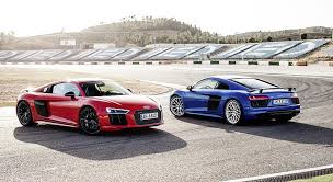 4k ultra hd audi r8 v10 wallpapers. 2016 Audi R8 V10 Plus Ara Blue And Dynamite Red Side Car Hd Wallpaper Peakpx