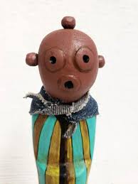 Native American Hopi Carved Mudhead Katsina Doll at Kachina House