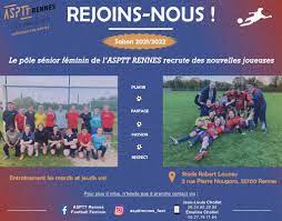 Dans un premier temps club omnisports évoluant avec les couleurs bleu ciel et bleu marine, il porte le nom de stade rennais jusqu'à sa fusion avec le football club rennais en 1904.de ce fait, il devient le stade rennais université club et adopte les couleurs rouge et noir du fc rennais. Asptt Rennes Football Feminin Facebook