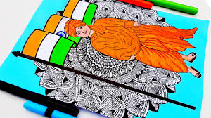 International youth day illustrations & vectors. National Youth Day Drawing Swami Vivekanand Drawing Mandala Art For Beginners Step By Step Youtube