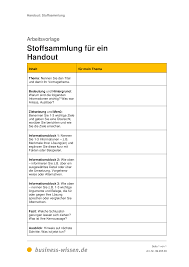 Die chip redaktion sagt mit dieser vorlage für microsoft word erstellen sie. Handout Erstellen Management Handbuch Business Wissen De