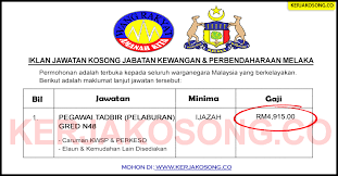 Dapatkan notifikasi/pemberitahuan pantas info kerjaya jururawat dengan sertai channel telegram rasmi. Jawatan Kosong Jabatan Kewangan Perbendaharaan Negeri Melaka