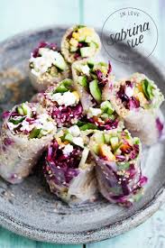 Mango Quinoa Summer Rolls Cashew Zitronen Dip Werbung Sabrinasue In Love With Food Rezept Rohkost Rezepte Lebensmittel Essen Vegane Vorspeisen