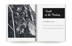 It shows death unfold, something that had rarely been captured in a photograph until then. Death In The Making Robert Capa Moom Bookshop Photobooks And Magazines