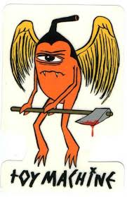 Pin By Courtney Barnes On Skate Skateboard Stickers Toy Machine Skateboard Tattoo