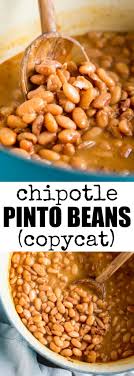 Black Beans Or Pinto Beans Chipotle Pin On Vegan Recipes