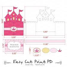 Download Princess Castle Invitation Svg File Cinderella Castle Svg Etsy Princess Castle Invitations Princess Invitations