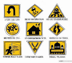 Macam macam rambu lalu lintas beserta penjelasan gambar lengkap. Koleksi Papan Tanda We Are All Jebonesta New Facebook