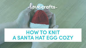 Scroll down to find more santa patterns. How To Knit A Santa Hat Egg Cosy By Amanda Berry Youtube