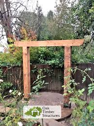 Forest rose wooden garden arch the factory. Garden Patio Garden Arch 2 Rafters Wooden Garden Arch Wooden Oak Flat Top Garden Arch Kisetsu System Co Jp