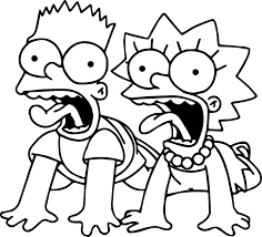 The simpsons coloring pages are free printable pictures from a popular cartoon serial about the american way of life. Pin On Wecoloringpage