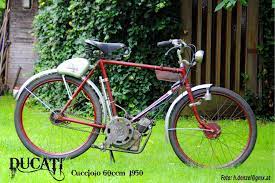 Ducati Cucciolo 50ccm 1950 Ducati Ducati Motorcycles Motorized Bicycle