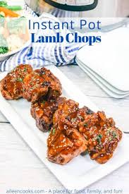 Instant Pot Lamb Chops Recipe In 2020 With Images Lamb Chop Recipes Lamb Chops Instant Pot Recipes