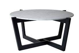 Ayton stainless steel coffee table with marble top. Estudio Furniture Marble Monterey Coffee Table Temple Webster