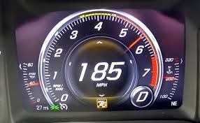 If you put a light bar on top and add drag, you drop the top end to around 132. Video Watch The Corvette Z06 S Fuel Gauge Drop During A 0 185 Mph Top Speed Run Corvette Sales News Lifestyle