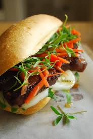 We can't wait to have many bff memories together. Red Cooked Pork Belly Banh Mi
