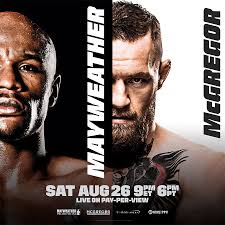 Mayweather Vs Mcgregor Official Event Poster 5thround Com Ufc Mma News Rumors Results Mcgregor Fight Floyd Mayweather Conor Mcgregor Fight