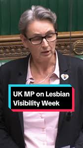 This #LesbianVisibilityWeek , Kate Osborne MP spoke in parliament about her  hopes for a more inclusive future for LGBTQIA+ women and non-binary people  ❤️ #lesbian #lesbiansoftiktok #nonbinary ...