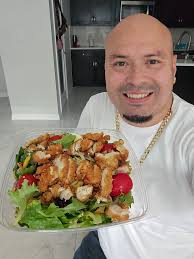 When did everyone start eating salads after bariatric surgery?