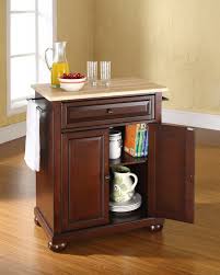 natural wood top portable kitchen