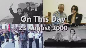 We did not find results for: On This Day 23 August 2000 Youtube