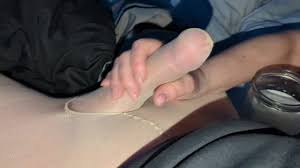 Nylon Cock Sie mag meinen Nylon Schwanz in ihrem Loch