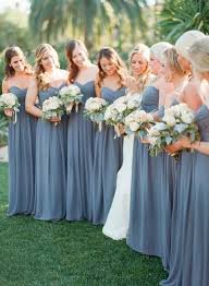 Chiffon Bridesmaid Dress 0235 From Onlyforbrides With Images Slate Blue Bridesmaid Dresses Simple Bridesmaid Dresses Wedding Bridesmaid Dresses