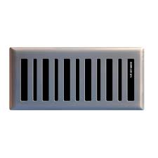 Individual rotary switches control light output. Hampton Bay Contemporary 4 In X 10 In Steel Floor Register In Brushed Nickel E1404 Bn 04x10 The Home Depot
