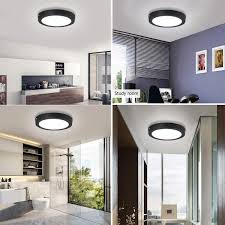 Jaycomey 18w Led Ceiling Light Super Bright Led Panel Ceiling Lamp Round Flush Mounted Ceiling Light Fixtures For Bathroom Balcony Garage Dining Room Kitchen Non Dimmable Cool White 9 Inch Tools Home Improvement Ceiling Lights Urbytus Com