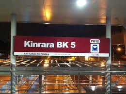 It is between the ioi puchong jaya lrt station in the north and the taman perindustrian puchong lrt station in the south. Kinrara Bk 5 Lrt Station Wikipedia