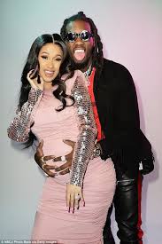 Cardi b was lounging around in her robe while another female, maybe a nanny. Cardi B And Offset Trademark Newborn Daughter Kulture S Name For Merchandising