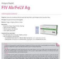 FIV Ab/FeLV Ag - Pruebas rapidas | Bionote