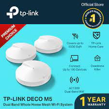 Beamforming concentrates wireless signal strength towards clients. Tp Link Deco M5 3 Pack Ac1300 Whole Home Mesh Wi Fi System Mesh Wifi Mesh Router Tp Link Shopee Philippines