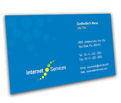 Create your 2d code business cards with this free online generator! Business Card Design For Cable Internet Service Offset Or Digital Printing