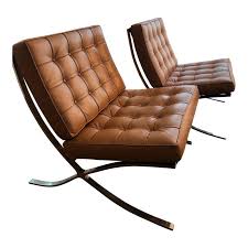 modern barcelona style tan colored chairs a pair leather chair with ottoman chair patio chair cushions