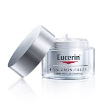 Aplicar por la noche en la cara bien limpia, en el cuello y en el escote, evitando la. Eucerin Hyaluron Filler Crema Dia Fps15 50ml Derma Express Mx