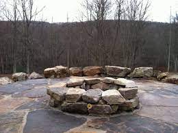 The camplux is a new grills brand representation,will focus on the production. Natural Boulder Firepit Slate Patio And Boulder Seat Wall Natural Fire Pit Outdoor Fire Pit Outdoor Fire Pit Designs