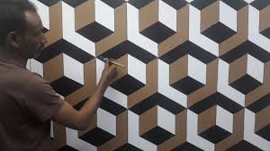 3d Wall Painting 3d Wall Decoration Effect 3d Wall Texture New Design Ideas Interior Design Youtube
