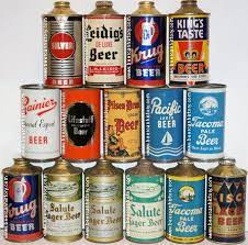 If blind tastings ever became compulsory, this is the beer. The Abc S Of Cans K To R Old Beer Cans Beer Ad Vintage Beer