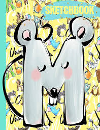 Finding 17 letter animals with letter m, from a single web page can be a difficult task. M Sketchbook Cute Pastel Yellow Monogram Initial Letter M Mouse Alphabet Animals Art Blank Drawing Pad Scrapbook For Doodling Sketching Cover 8 5 X11 A4 Large 110 Pages Ltd The Legends Notebooks Cute Simple Composition Planners Monogram