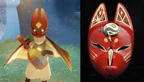 pin by warriorcatl0ver on sky children of the light kitsune mask child of light sky games
