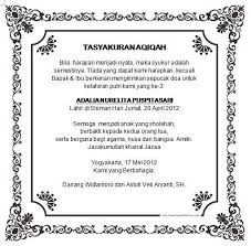 Ucapan kotak nasi 7 bulanan doc. Ucapan Syukuran 7 Bulanan Kehamilan Word Literatur