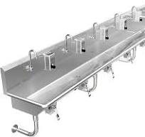 Amazon.com: MULTI STATION 6 USER HAND SINK 132" LAVATORY (2 ...