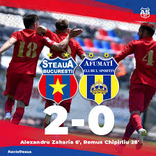 Andreas chirițoiu a marcat golul de onoare fcsb 2 a avut probleme cu cs afumați din debutul partidei, primind gol încă din minutul 14, atunci când ștefan stîngă a transformat o lovitură de la 11 metri. Fotbal Club Steaua Bucuresti 1947 Facebook