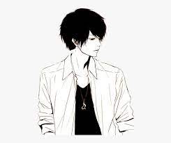 Anime Boy With Black Hair Anime Boy Black And White Drawing Hd Png Download Transparent Png Image Pngitem Pin amazing png images that you like. anime boy black and white drawing hd